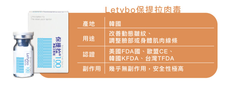 Letybo 保提拉肉毒 - 康橋診所-台中診所推薦 五星評論診所 4 Letybo 保提拉肉毒 - 康橋診所-台中診所推薦