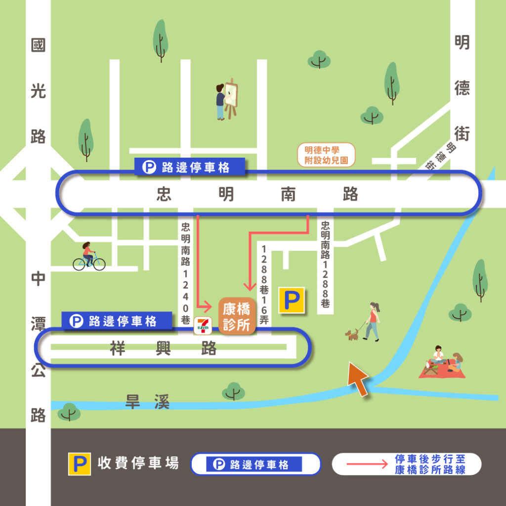 聯繫我們 - 康橋診所-台中診所推薦